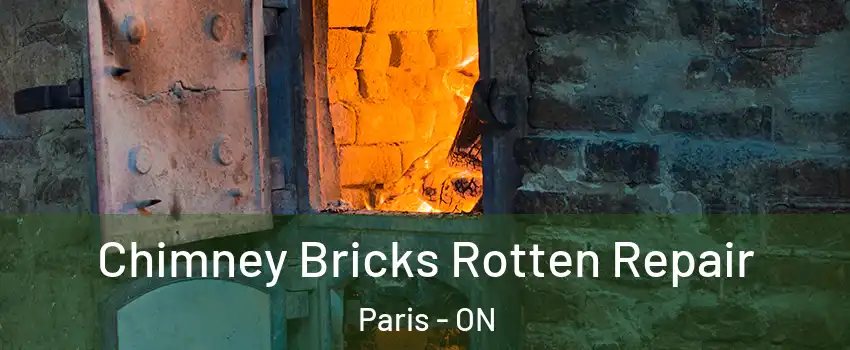  Chimney Bricks Rotten Repair Paris - ON