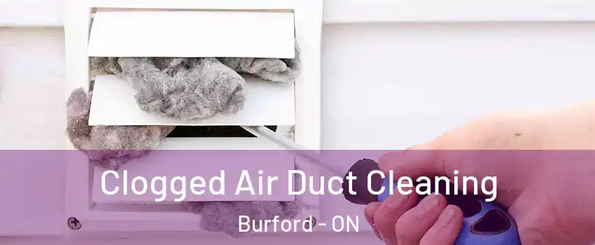  Clogged Air Duct Cleaning Burford - ON
