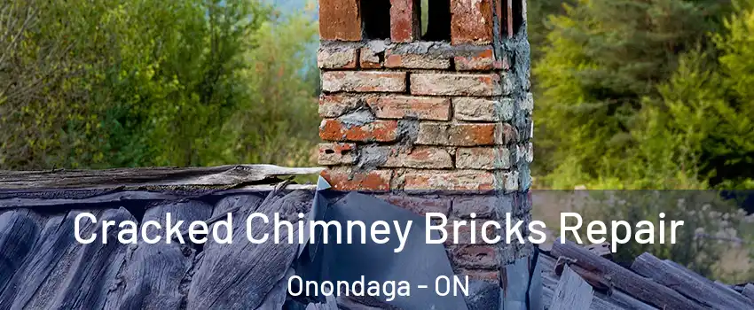  Cracked Chimney Bricks Repair Onondaga - ON