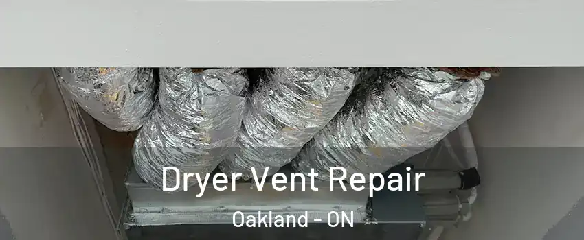 Dryer Vent Repair Oakland - ON