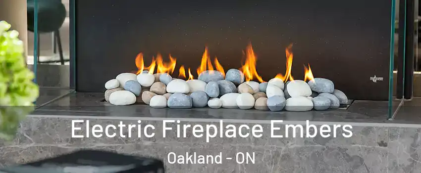  Electric Fireplace Embers Oakland - ON