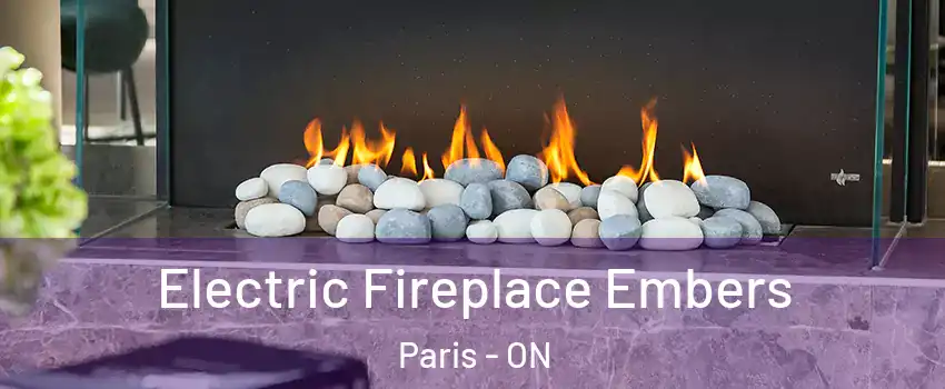  Electric Fireplace Embers Paris - ON