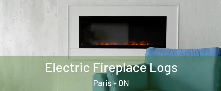  Electric Fireplace Logs Paris - ON