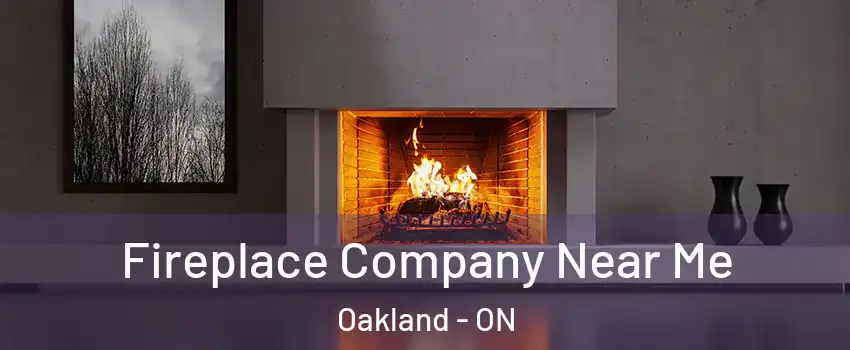  Fireplace Company Near Me Oakland - ON