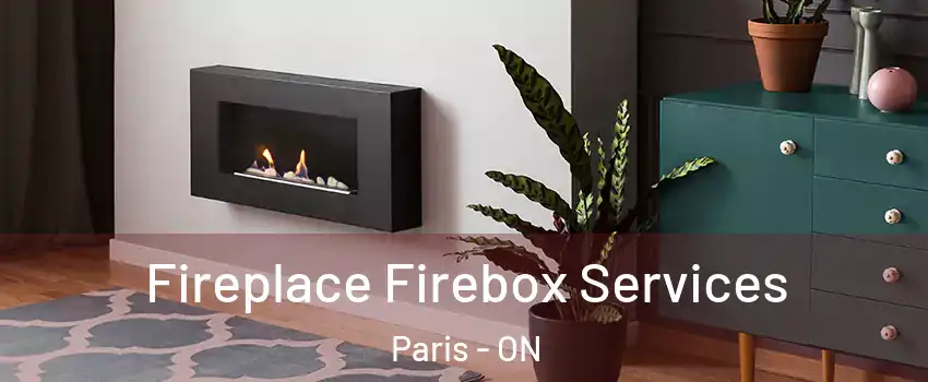 Fireplace Firebox Services Paris - ON