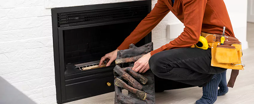 Metal Fireplace Installation in Brant, Ontario