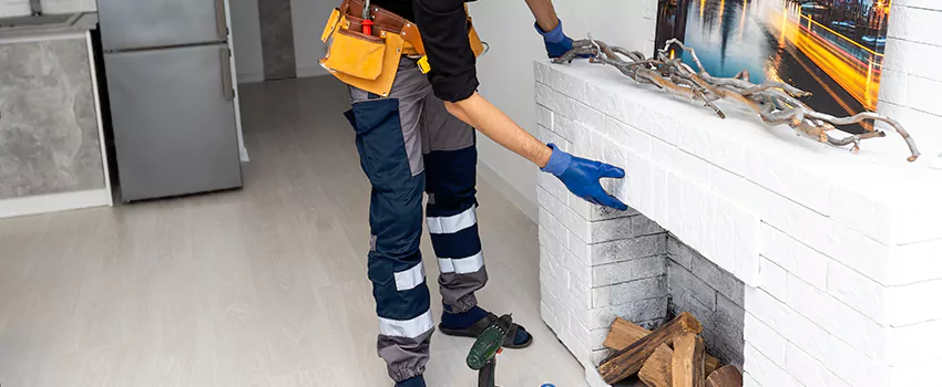 Outdoor Fireplace Restoration in Brant, Ontario