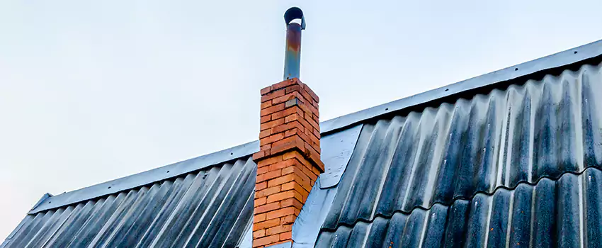 Aluminium Chimney Flashing Repair in Brant, ON