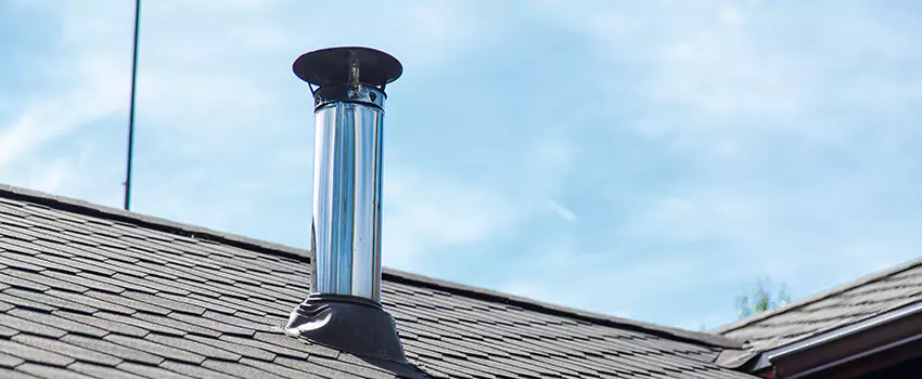 Outdoor Metal Chimney Installation in Brant, Ontario