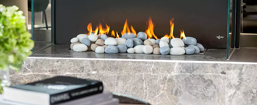 Double-Height Fireplace Design Refurbishment in Brant, Ontario