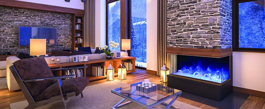 Dynamic Flame Color Fireplace Installation in Brant, ON