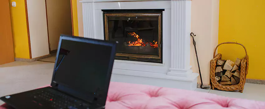 Valor Outdoor Gas Fireplace in Brant, Ontario