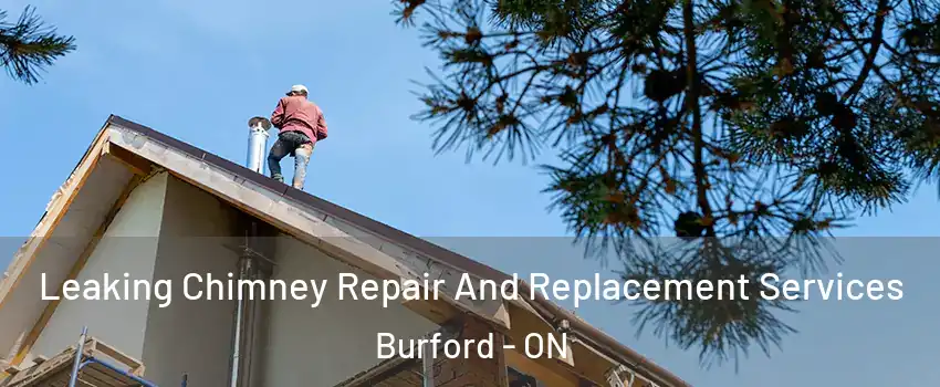  Leaking Chimney Repair And Replacement Services Burford - ON